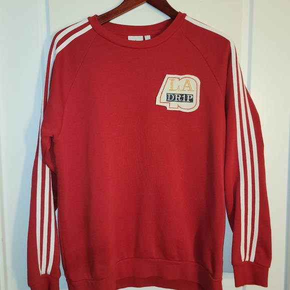 LA Drip Addidas Cre Neck Sweater Men's Medium - Picture 6 of 8
